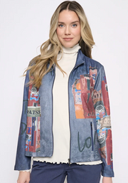 Picadilly YC516DT Jacket w Stand Collar