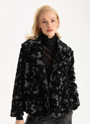 Isle 485-15990 Charlie Jacket Black/White