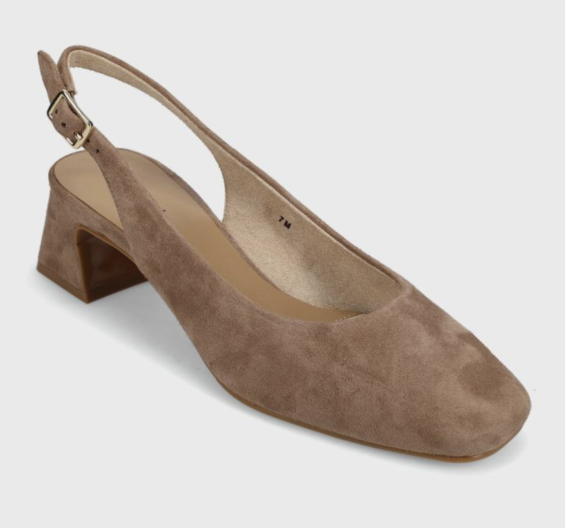 Vaneli Darsy Military Suede