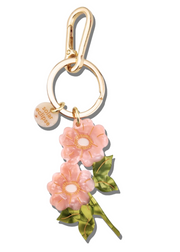 Solar Eclipse Keychain - Wild Rose