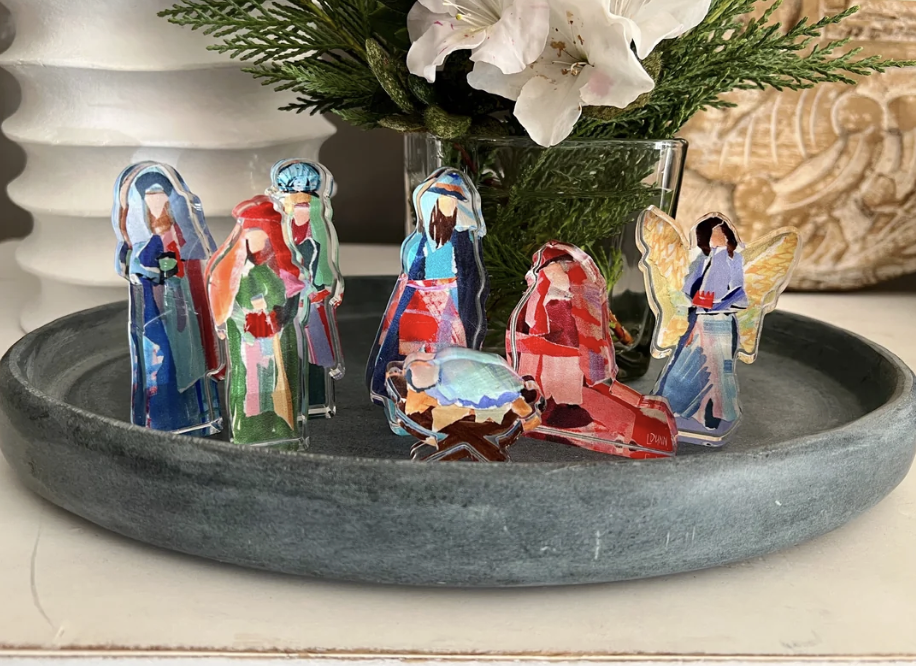 Lauren Dunn Nativity Set