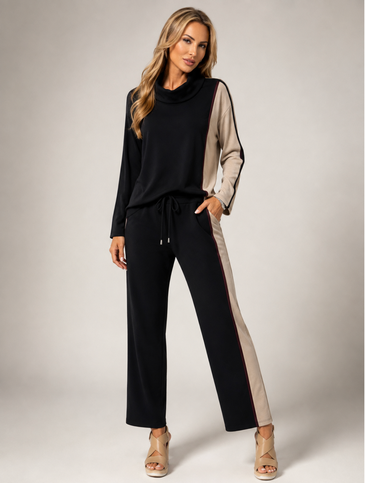 Pure Essence 625-2409 Black/Stone Pant